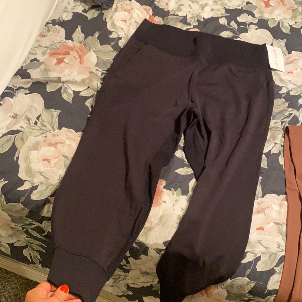 ATHLETA Venice Jogger in Black BRAND NEW SIZE 1X